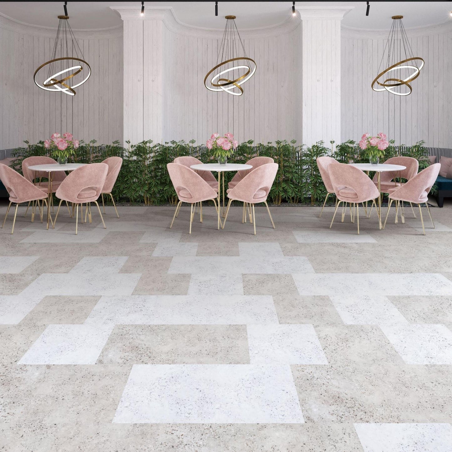 COMMERCIAL VINYL TILE INSTALLATION - SM2